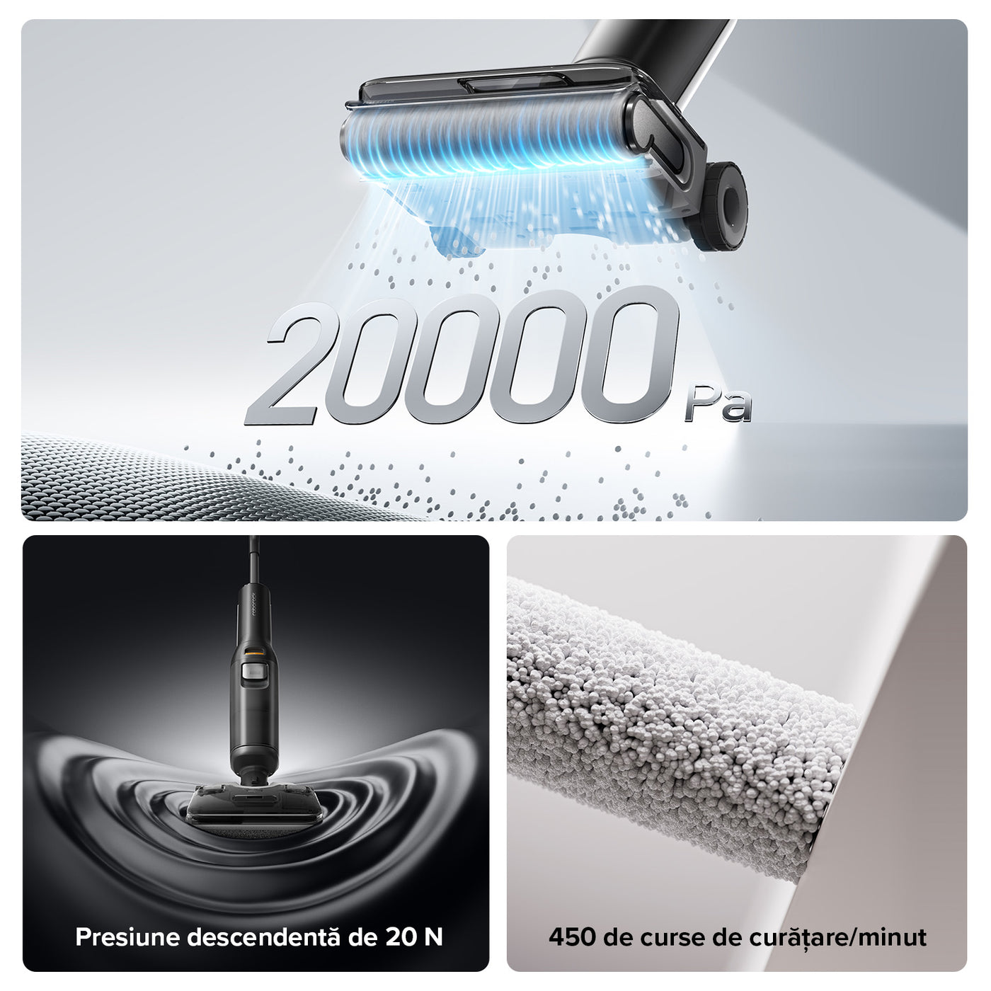 Aspirator cu curățare umedă și uscată Roborock F25 ALT | Roborock