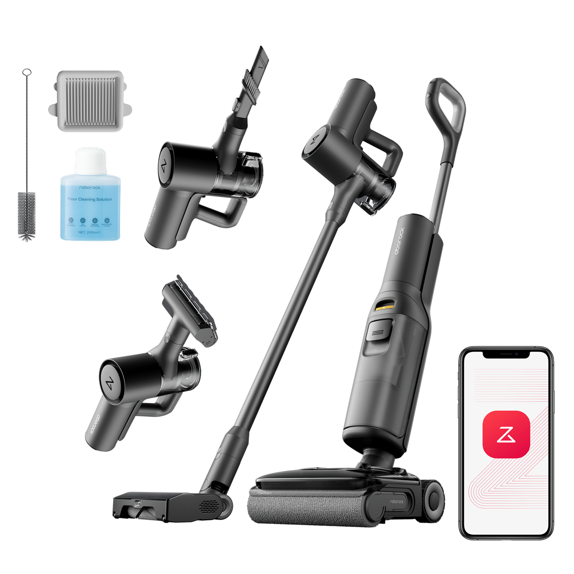 Aspirator cu curățare umedă și uscată Roborock F25 ACE Combo