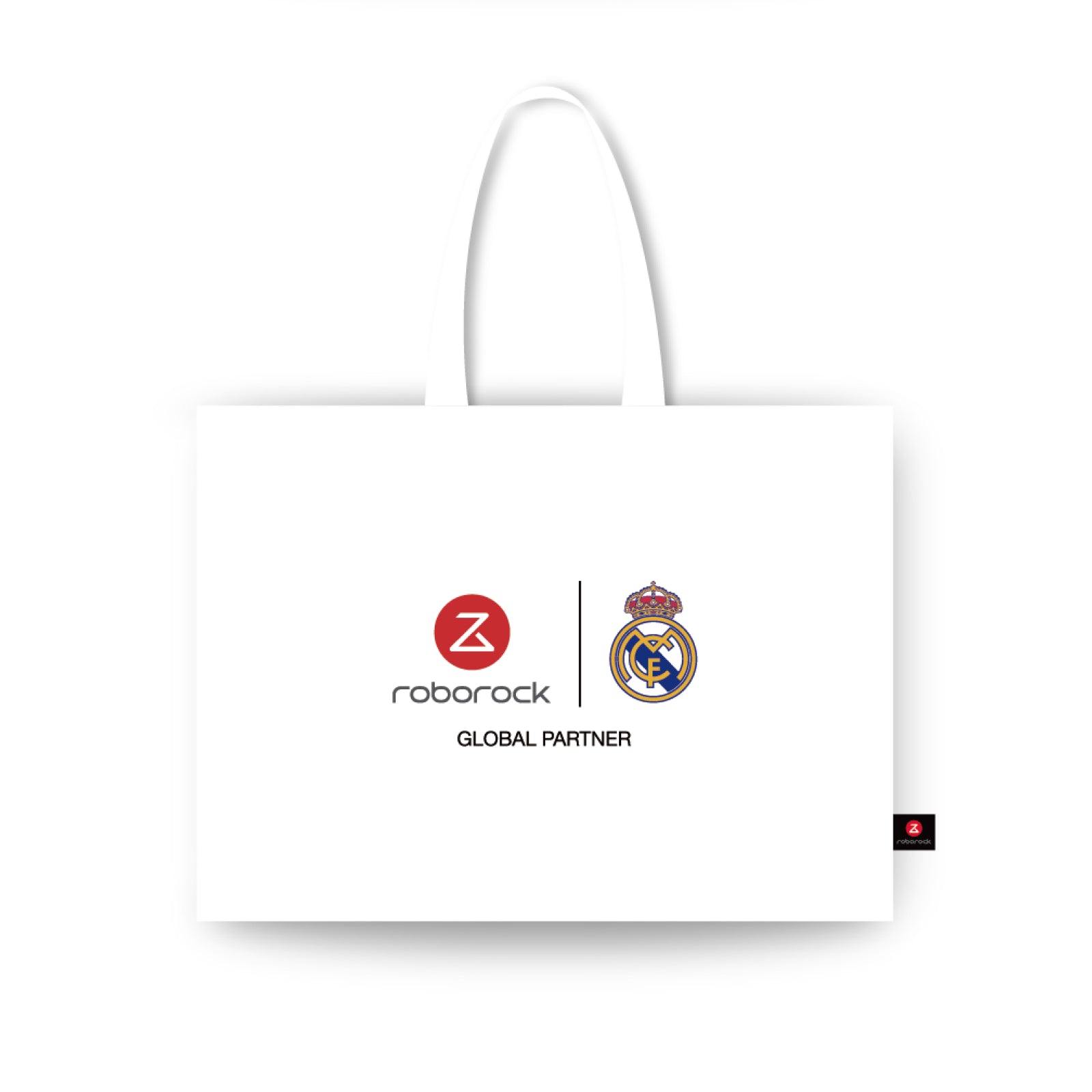 Programul de puncte Roborock Geantă din pânză orizontală Roborock X Real Madrid - Albă