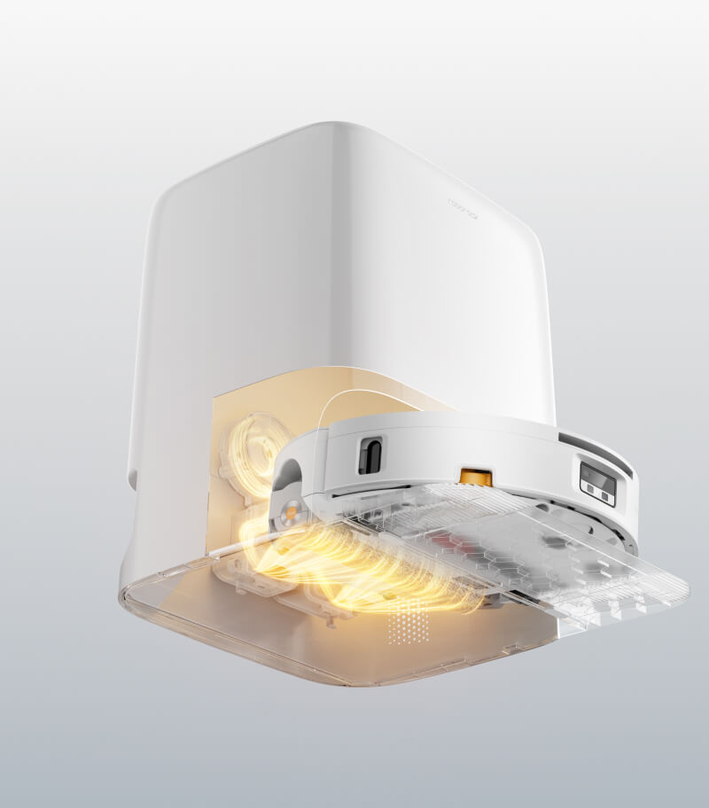 Uscare cu aer cald la 63 ℃