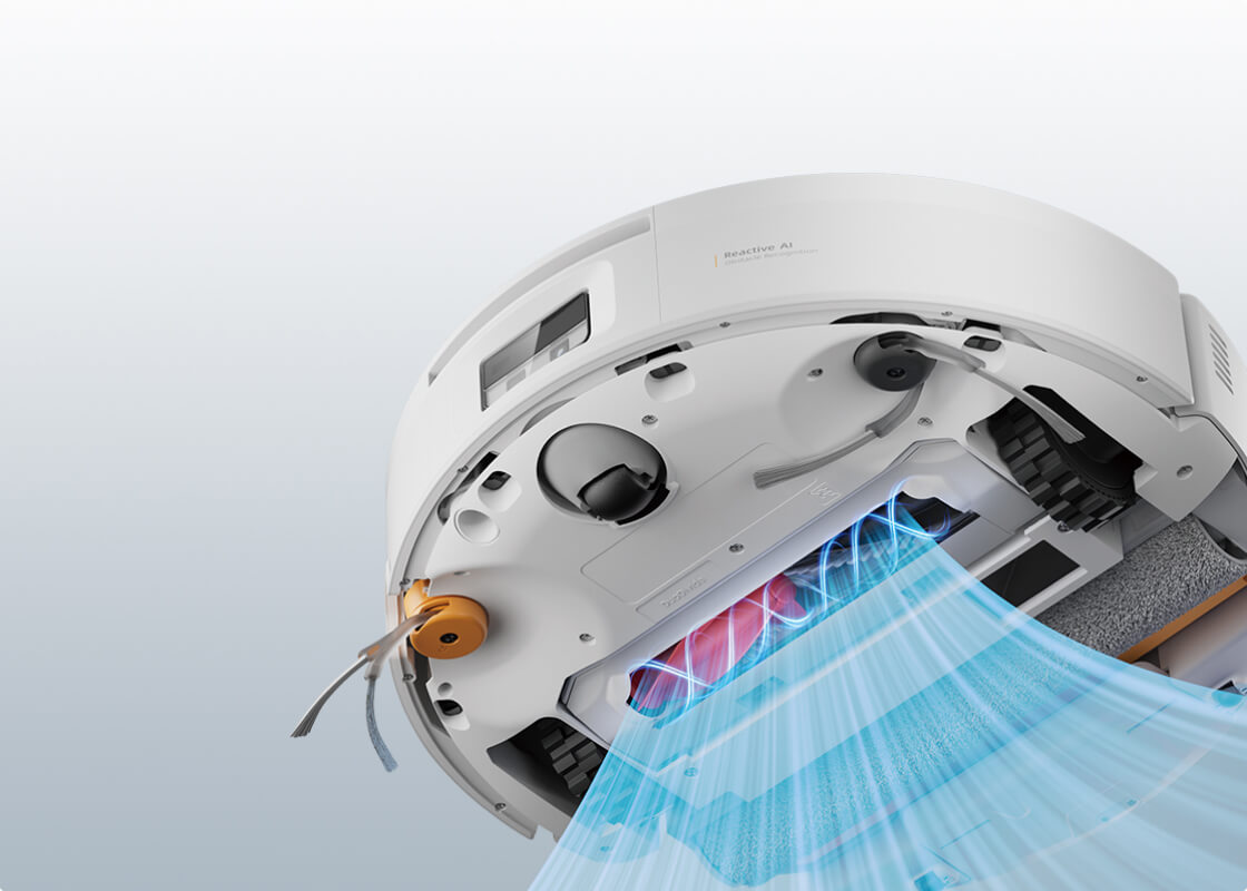 Motor digital HyperForce® de 35.000 Pa¹
