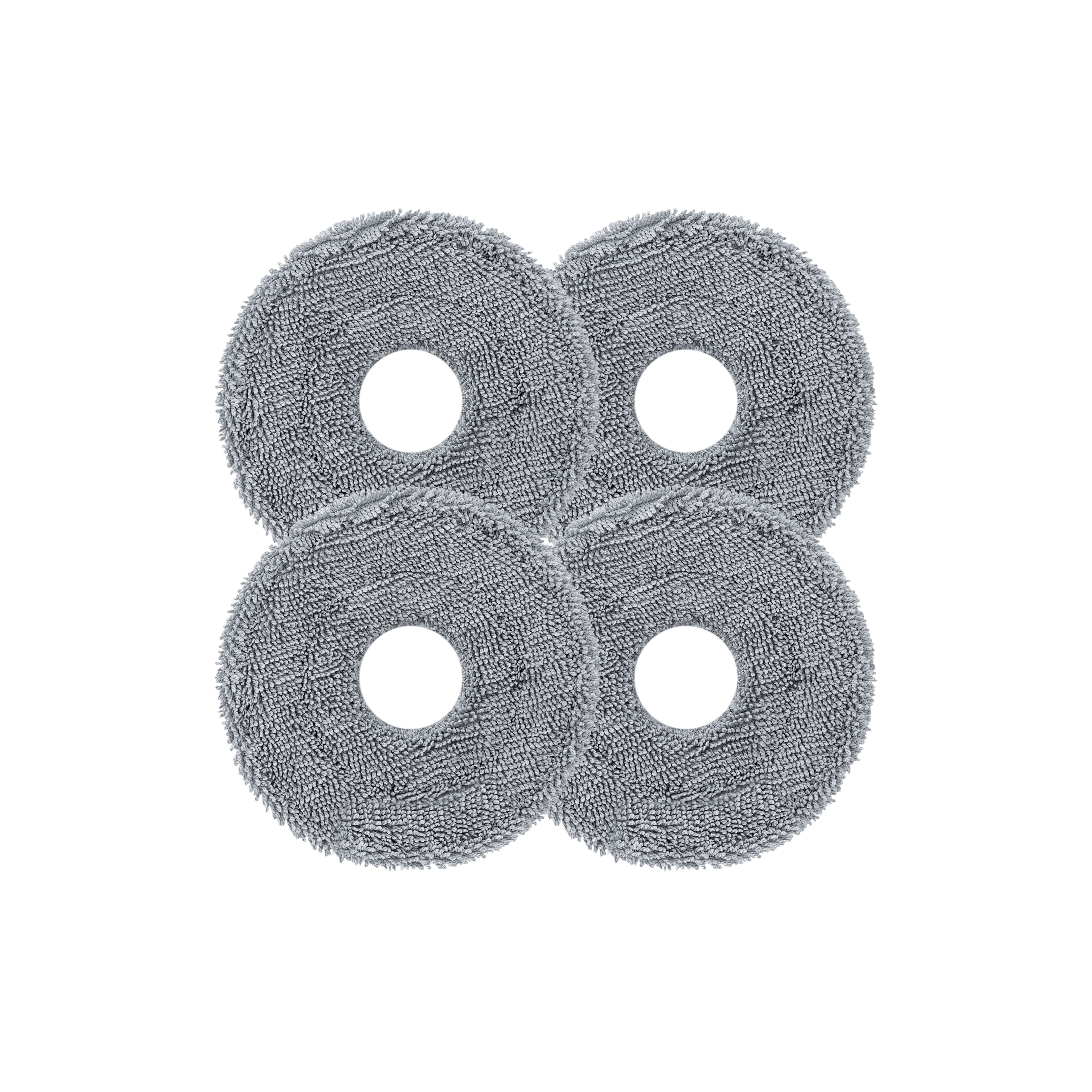 Roborock lavete mop antibacteriene, pachet 4 bucăți, pentru Roborock Saros 20