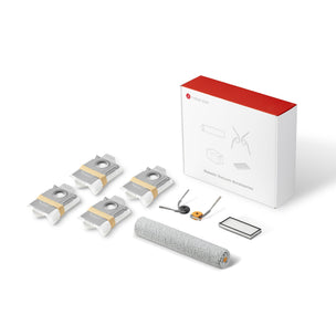 Roborock Qrevo Curv 2 Flow set accesorii – 4 saci de praf, 1 filtru, 1 rolă perie și 2 perii laterale